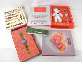 Swatch Watches, a group of three collectable Swatch Watches, comprising Voodoo Love, Super Love