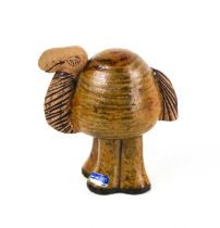 A Lisa Larsson for Gustavsberg Pottery camel, 11cm high.