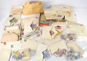 A group of Victorian and later stamps and envelopes to include Victorian stamps of the British