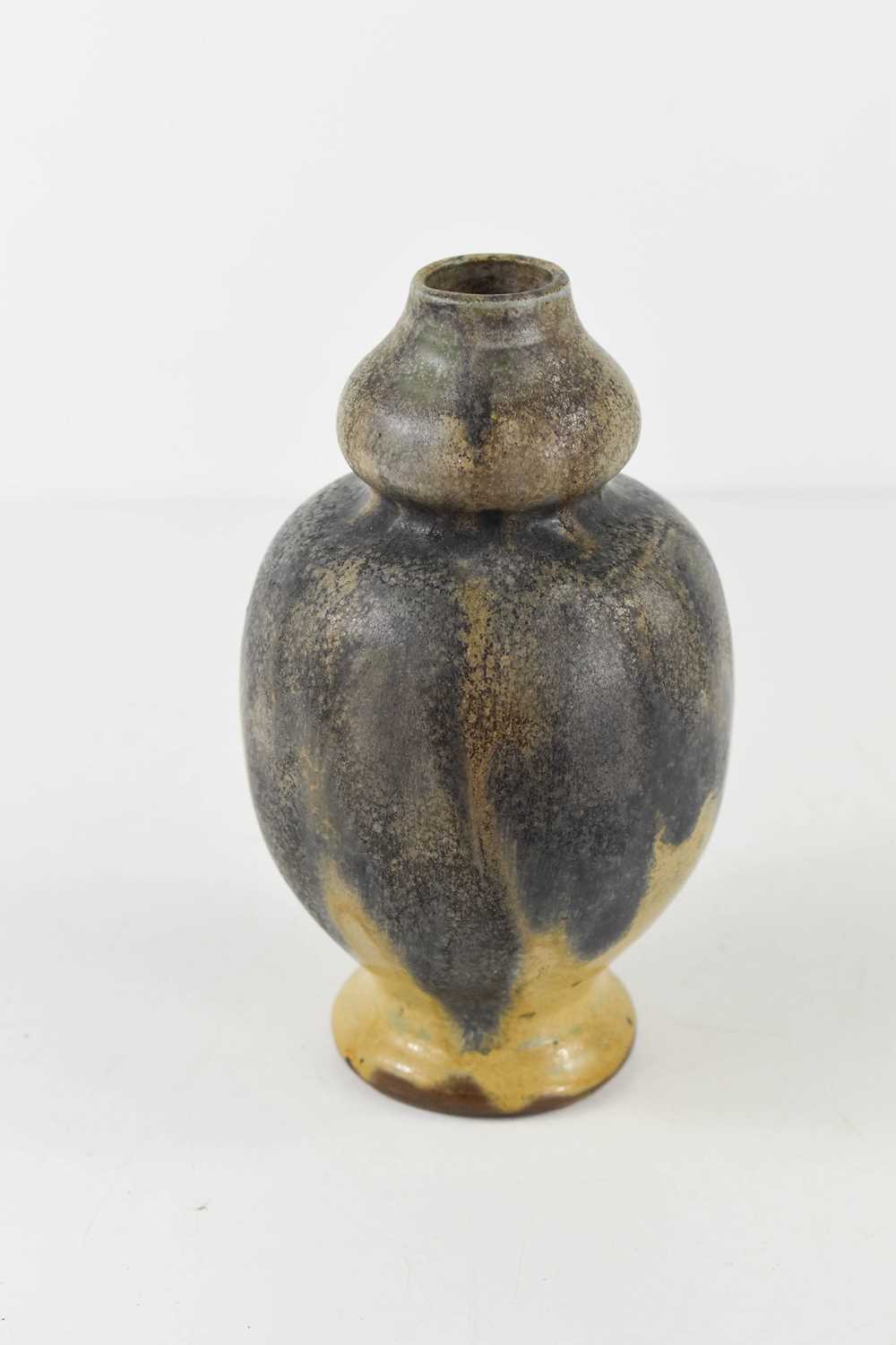 A Charles Greber Studio pottery vase, signed C Greber to the base, circa 1910, 15cm high.