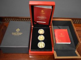 The East India Company, The Queen Elizabeth II 2018 Sapphire Jubilee Gold Guinea Collection Three