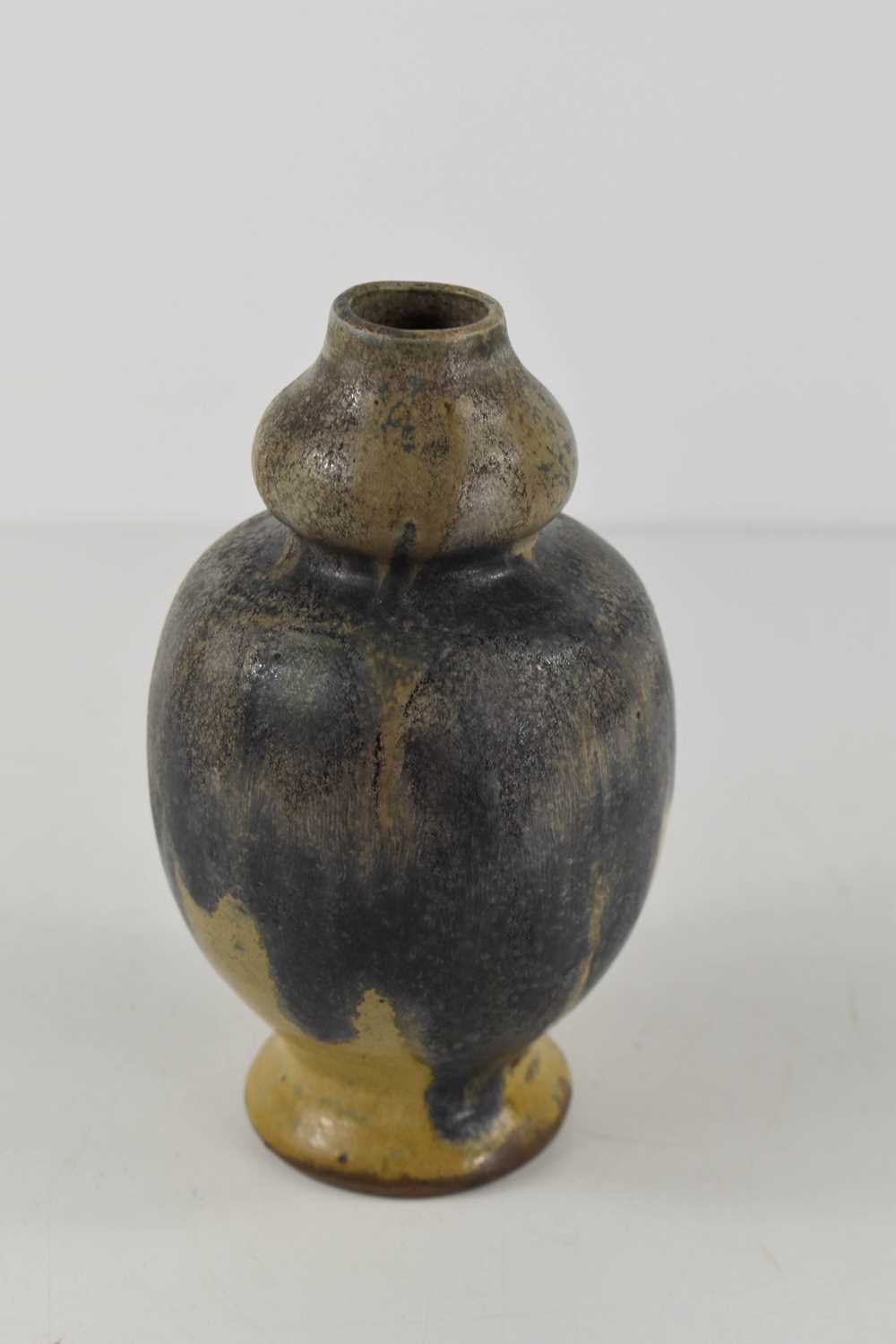 A Charles Greber Studio pottery vase, signed C Greber to the base, circa 1910, 15cm high. - Image 3 of 3