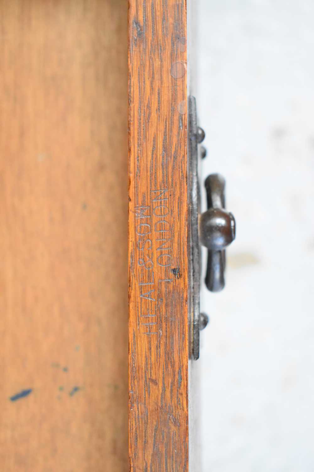 A Heals of London Art Nouveau period bureau bookcase, designed by Ambrose Heal from the Mansfield - Image 3 of 10