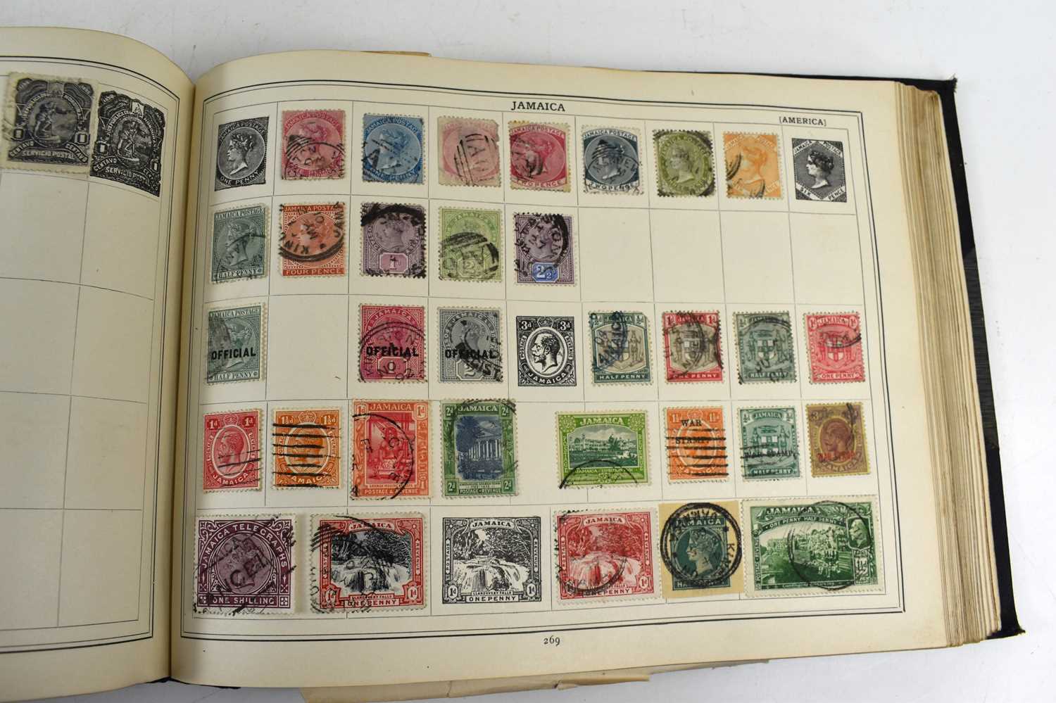 A stamp collection including a number of 19th century and Victorian examples, and a page of Penny - Image 4 of 15