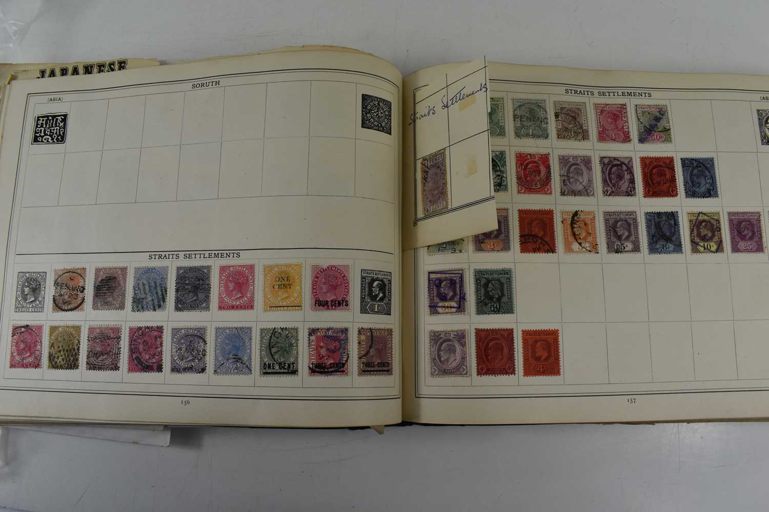 A stamp collection including a number of 19th century and Victorian examples, and a page of Penny - Image 15 of 15
