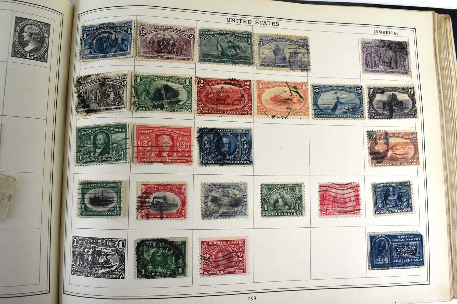 A stamp collection including a number of 19th century and Victorian examples, and a page of Penny - Image 8 of 15