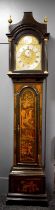 An 18th century longcase clock by Christopher Biggin of Wisbich, the brass clock face having