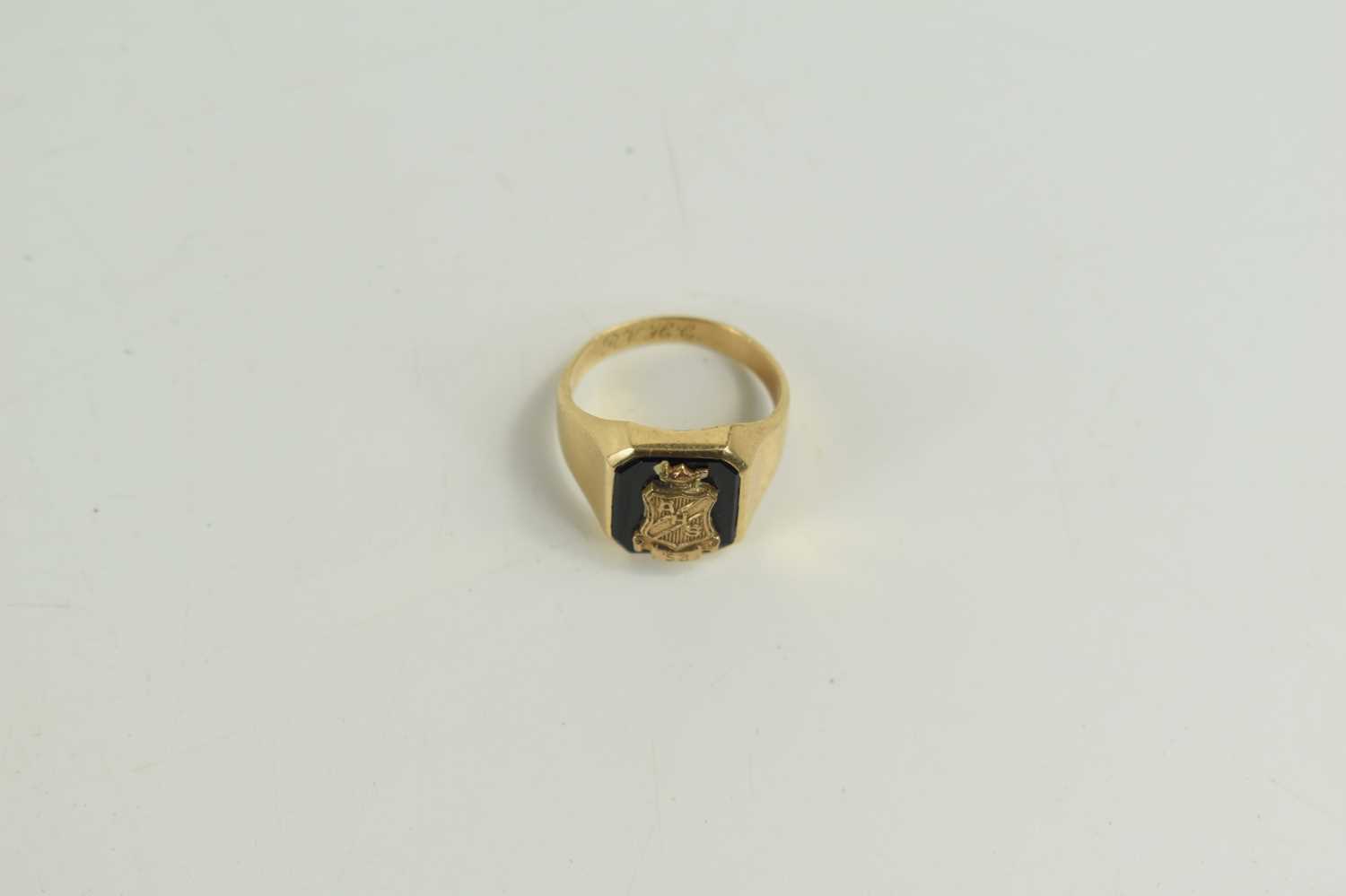 A 10k gold graduation ring, AHS class of 53, 6g. - Image 2 of 2