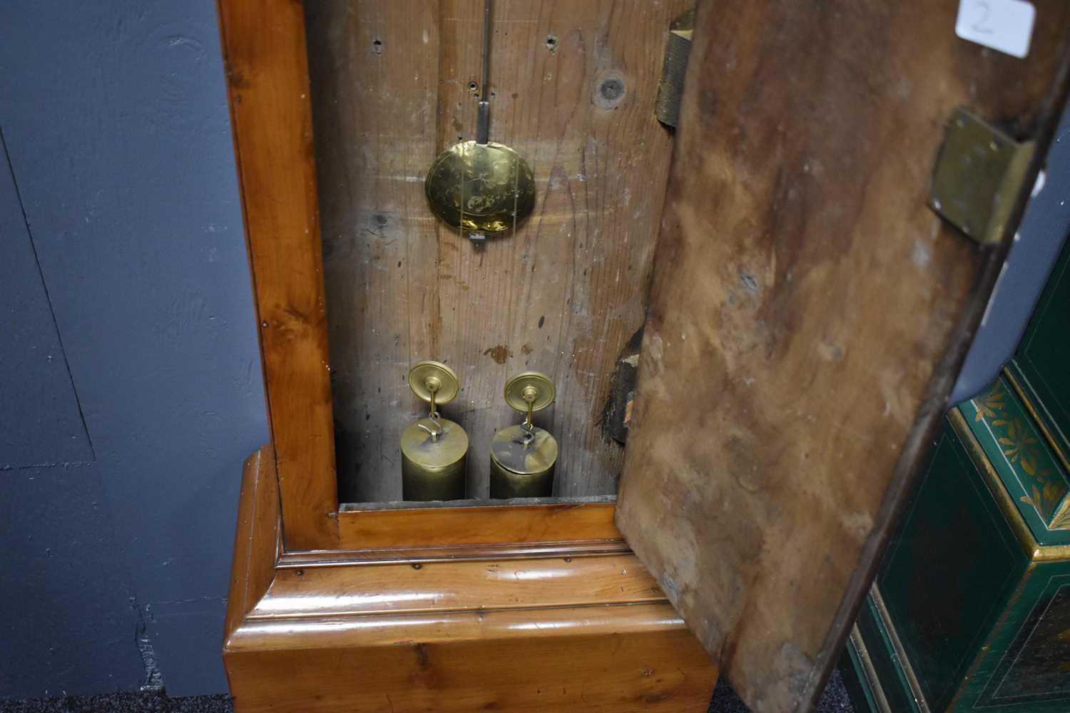 An 18th century longcase clock by Joseph Smith of Bristol, the brass clock face having gilded - Image 10 of 14