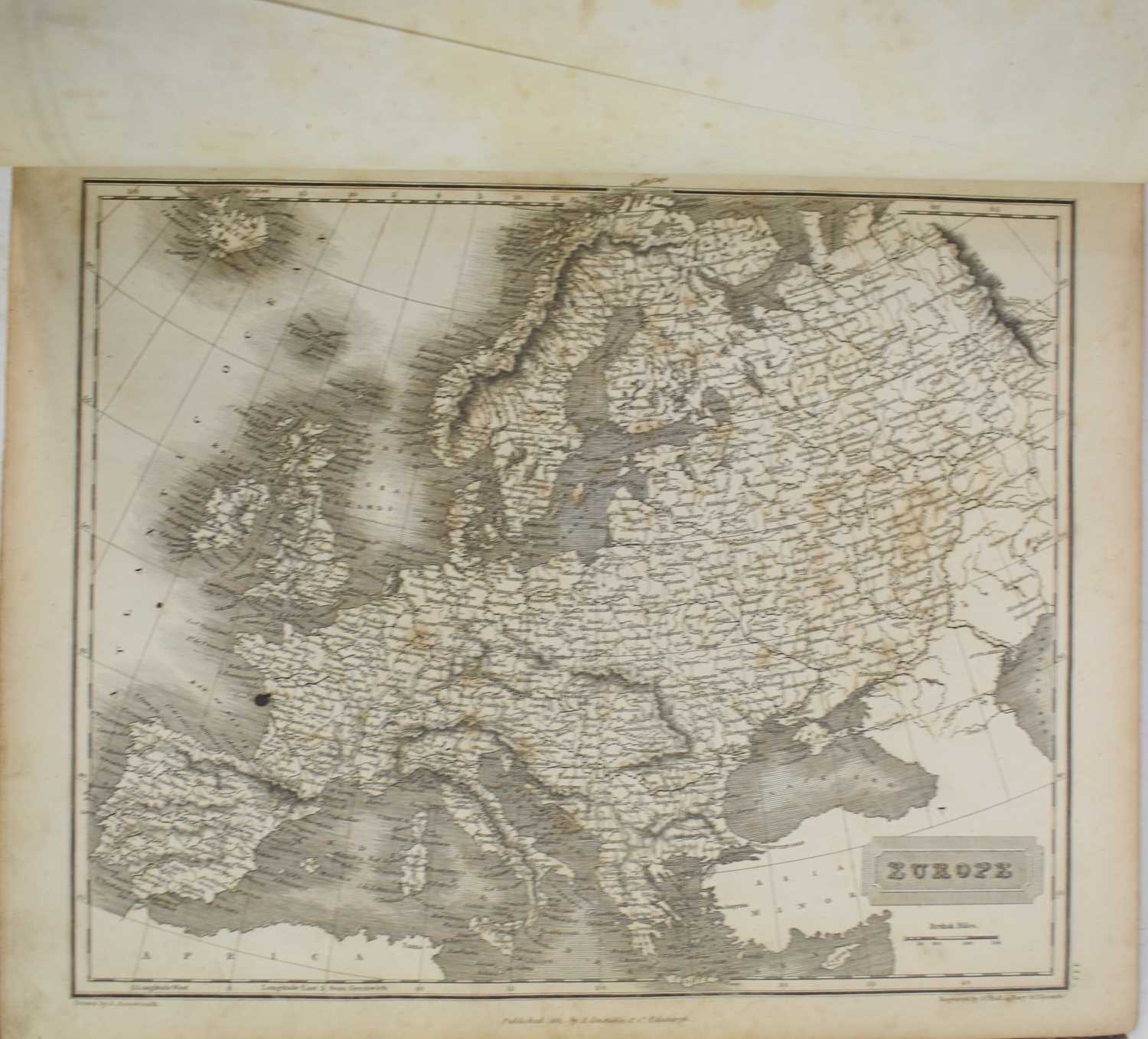 A 19th century New General Atlas, Constructed from the Latest Authorities, by Arrowsmith, - Image 4 of 6
