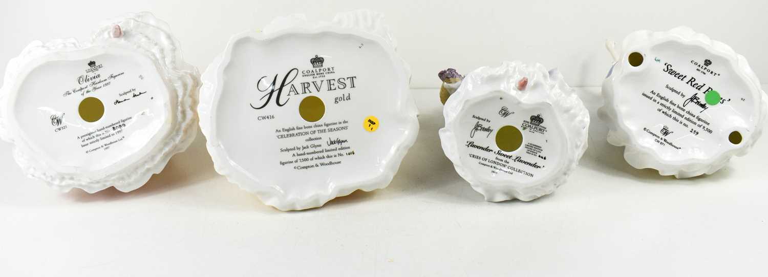 A group of limited edition Coalport: Harvest Gold by Jack Glynn, Sweet Red Roses by J Bromley, - Image 2 of 2