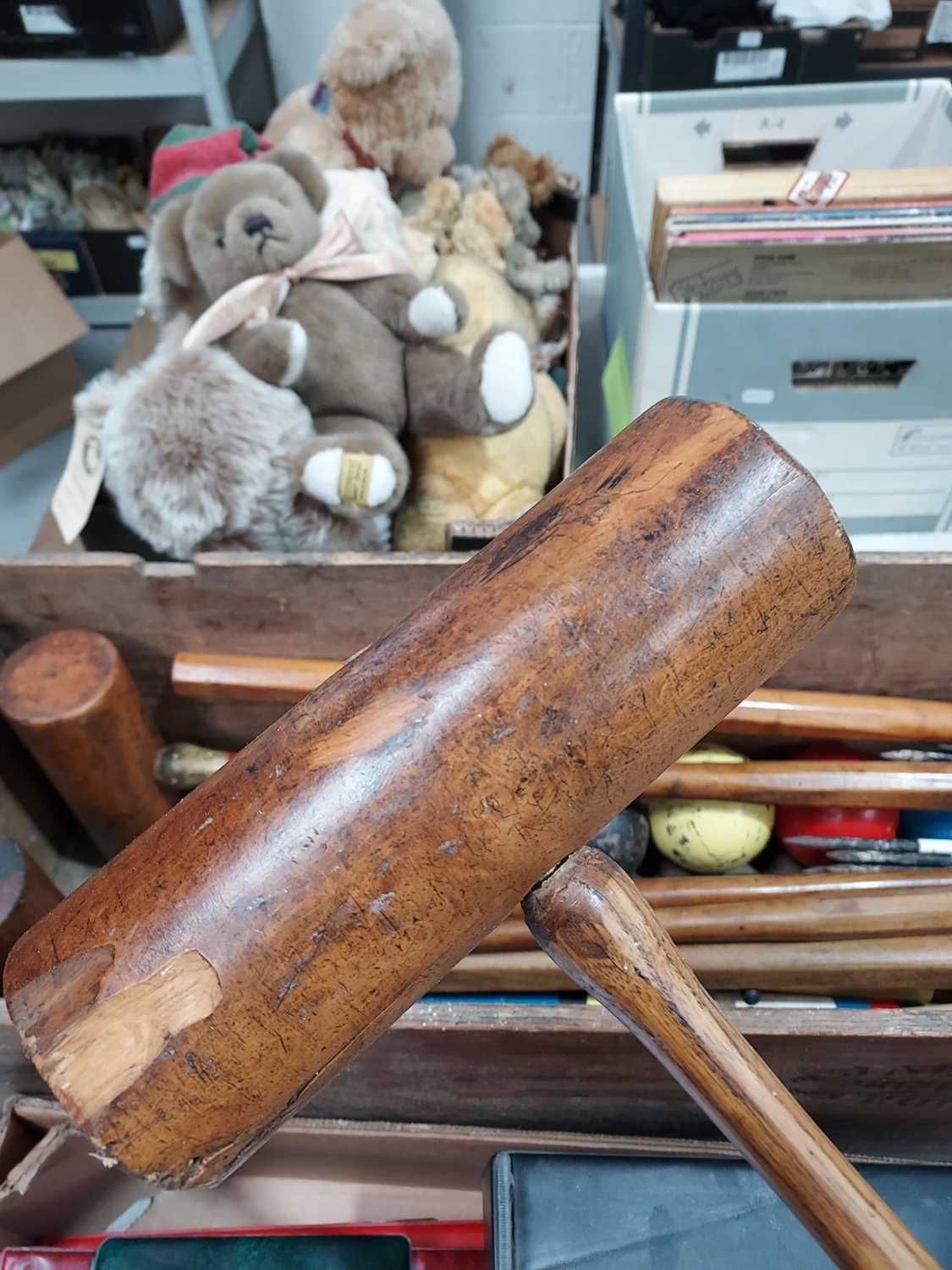 A vintage croquet set, in the original box. - Bild 4 aus 6