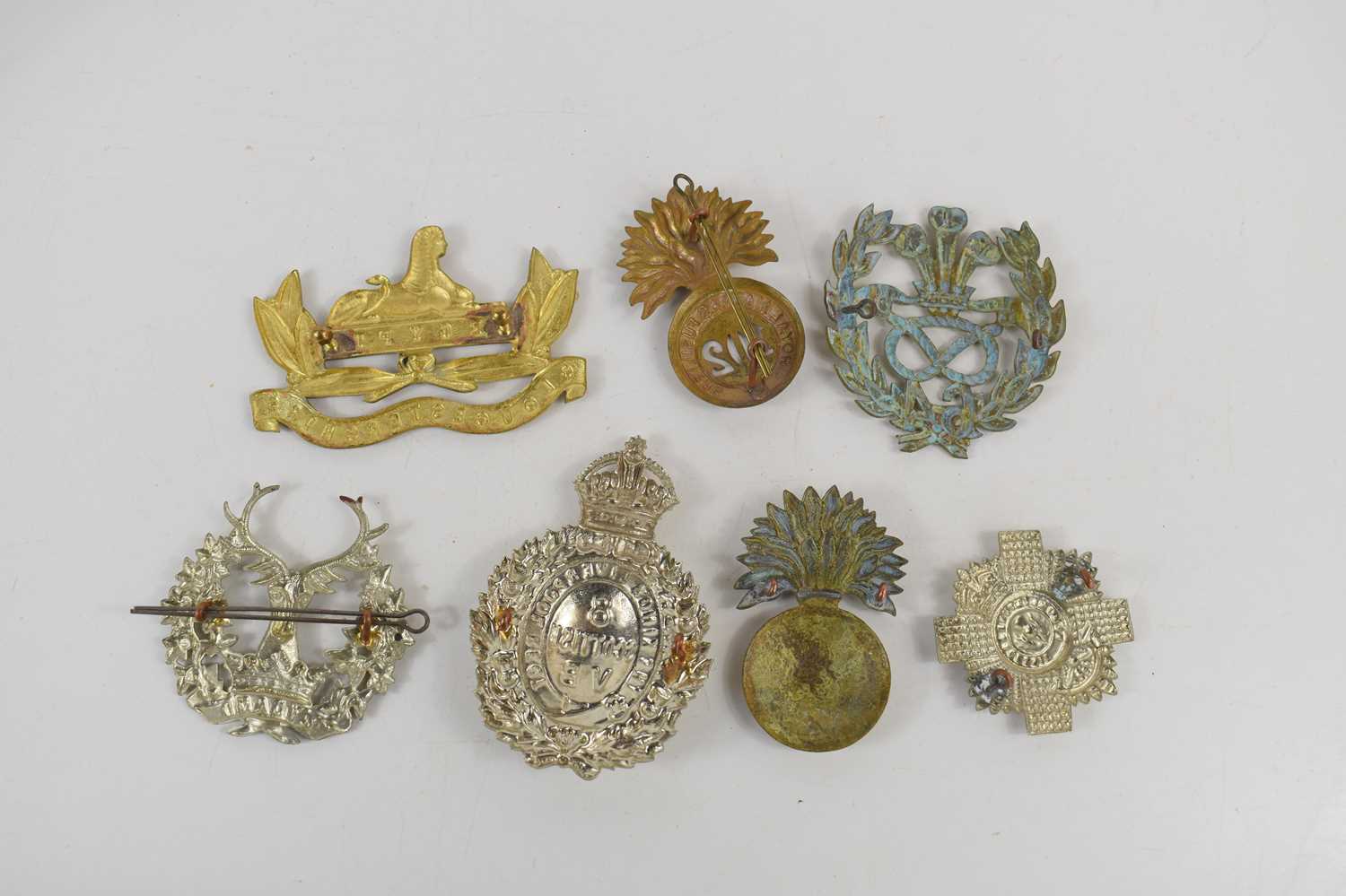 A group of Victorian and later cap and pouch badges to include Gordon Highlanders, 64th Foot - Image 2 of 19