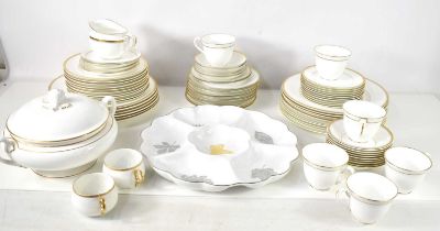 A collection of ceramics to include four wedgwood "Vera Wang" plates, Royal Worcester "Falling
