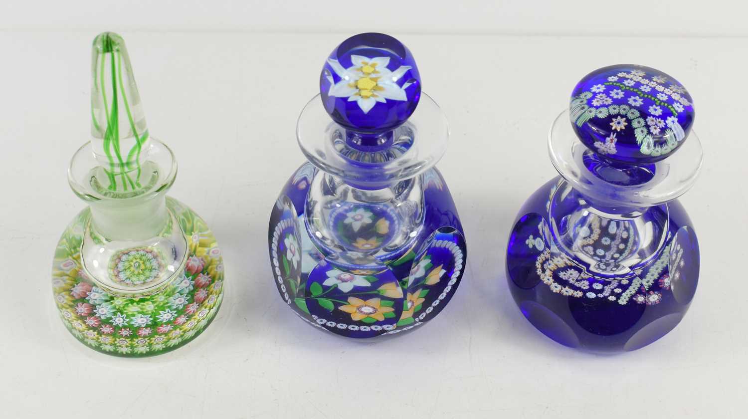 Two Caithness of Scotland glass ink bottles: Whitefriars Royal Golden Wedding 40/50, Royal Wedding - Image 3 of 3