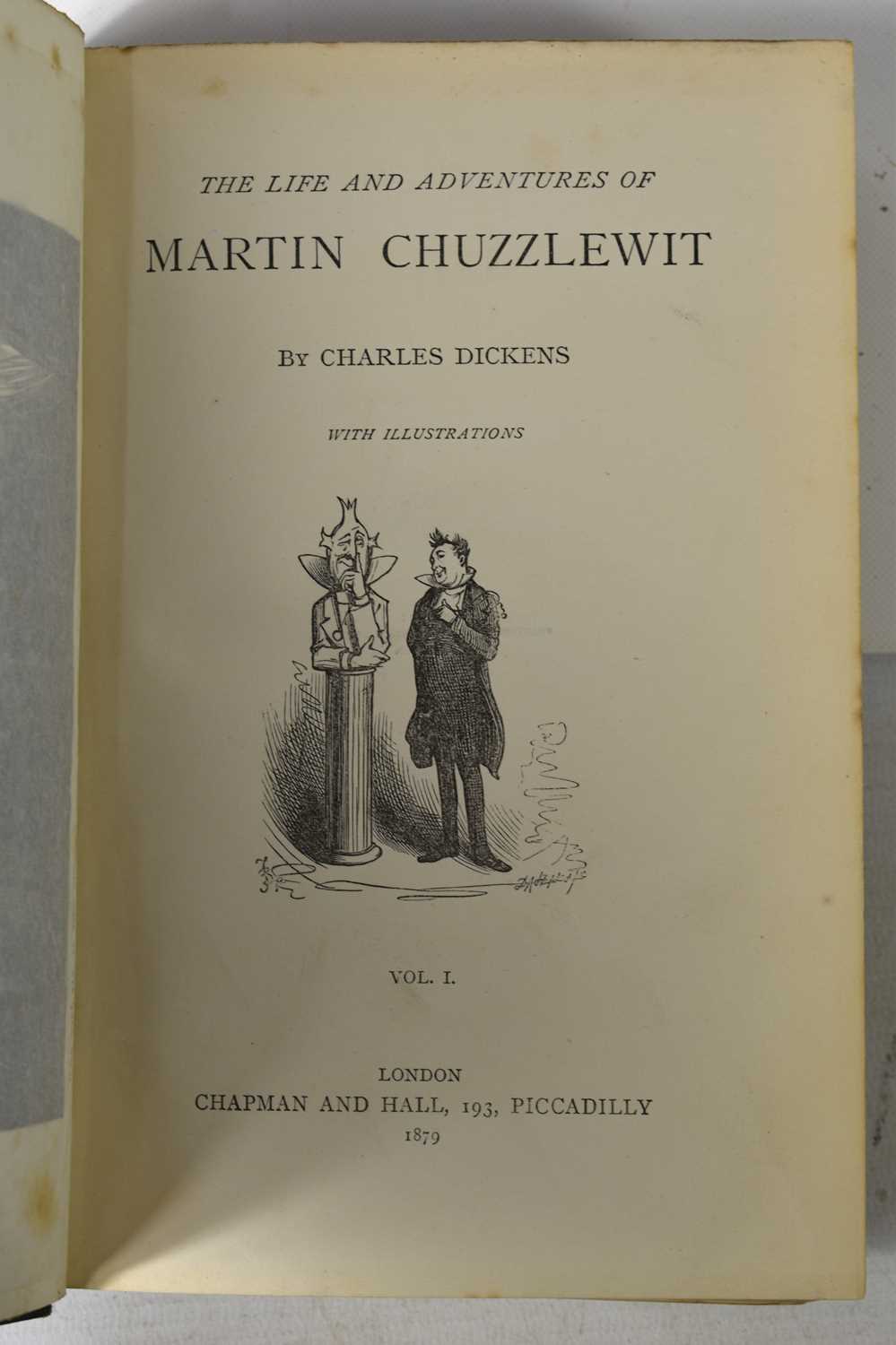 Charles Dickens, The Complete Works in 30 volumes, published by Chapman and Hall, 19th century, with - Image 2 of 2