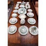 A collection of Adams Calyx ware "Singapore Bird" pattern, part tea / dinner service to include