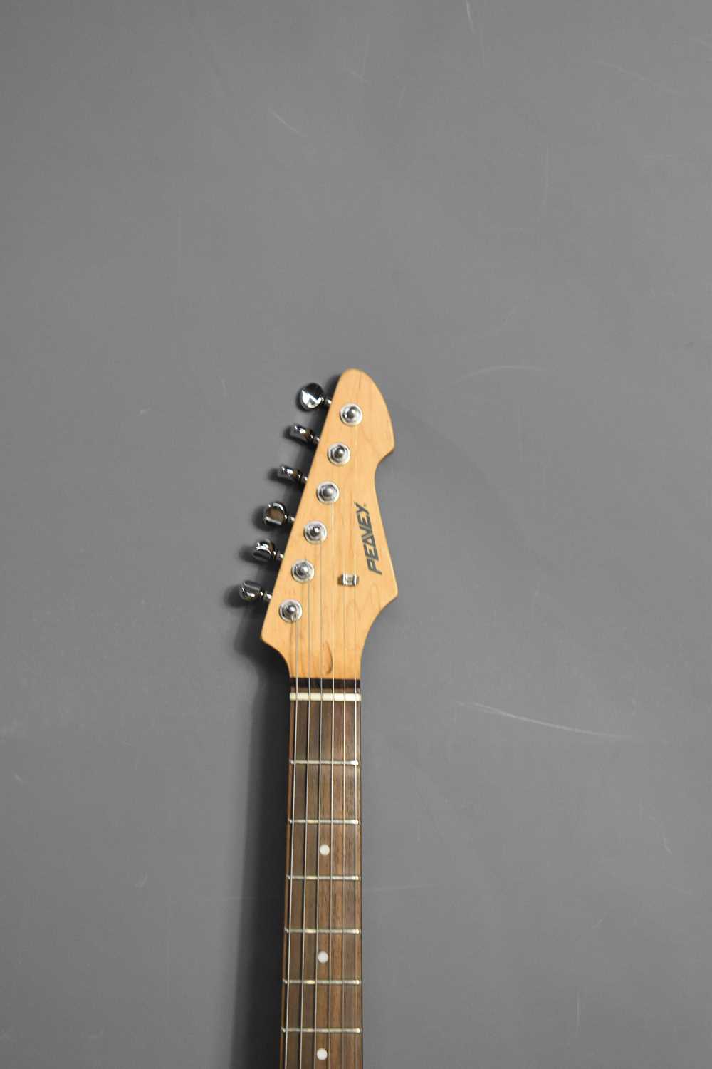 A Peavey Raptor Junior electric guitar in black. - Image 3 of 3