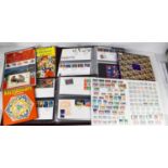 A selection of stamps, to include Royal Mail First Day covers, a Stanley Gibbons Album containing GB