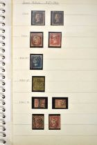 A album of stamps from Queen Victoria to Elizabeth II to include Penny Blacks, Penny Reds,