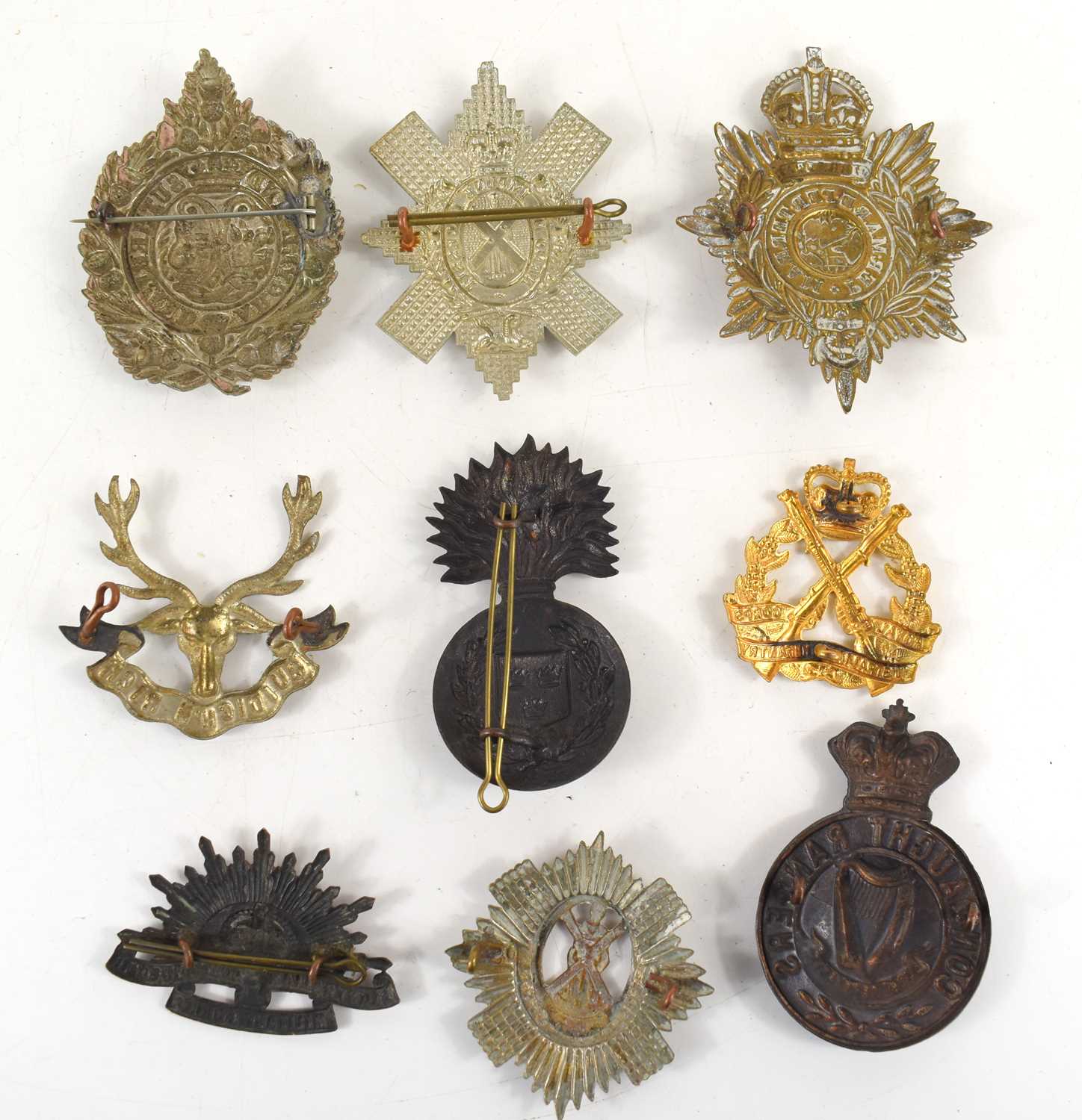 A group of Victorian and later cap and pouch badges to include Gordon Highlanders, 64th Foot - Bild 4 aus 19