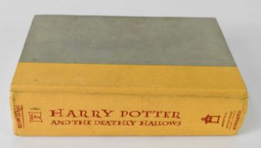 Harry Potter and The Deathly Hallows, JK Rowling, First Edition July 2007, Arthur A Levine Books.