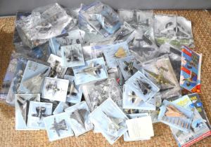 A large quantity of Air Combat Collection die cast models, and magazines, all still boxed,
