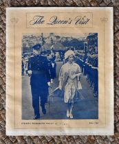 The Queens Visit, an Evening Telegraph Souvenir, dated June 1961, photographic illustrations