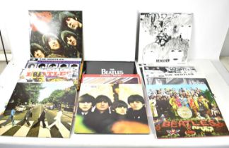 An extensive collection of The Beatles vinyl Lps, to include white album, rubber soul, Beatles at