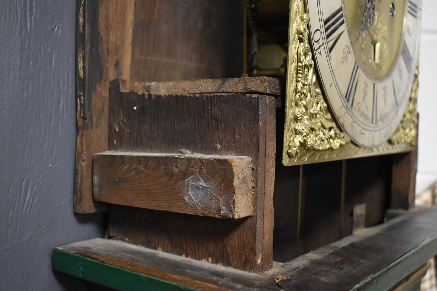 A fine and rare 18th century longcase clock by John Seymour, the brass clock face having a - Image 25 of 30