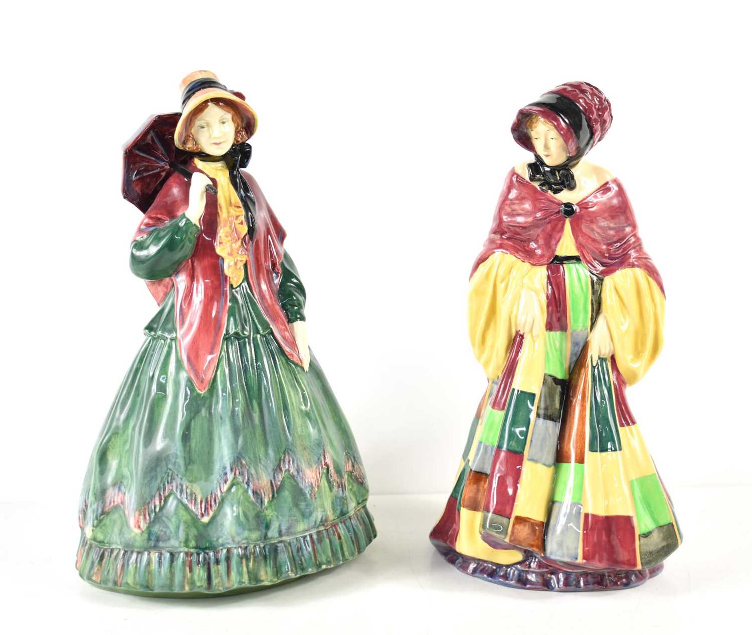 Two Royal Doulton figurines, Clarissa HN1525, 26cm tall and The Parsons Daughter, HN564.