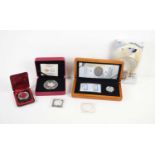 A group of Canadian silver commemorative coins to include a 2004 limited edition Proud Polar Bear $2