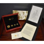 A Canadian Mint limited edition fractional 24ct gold coin set: The Queen Elizabeth II, The Longest