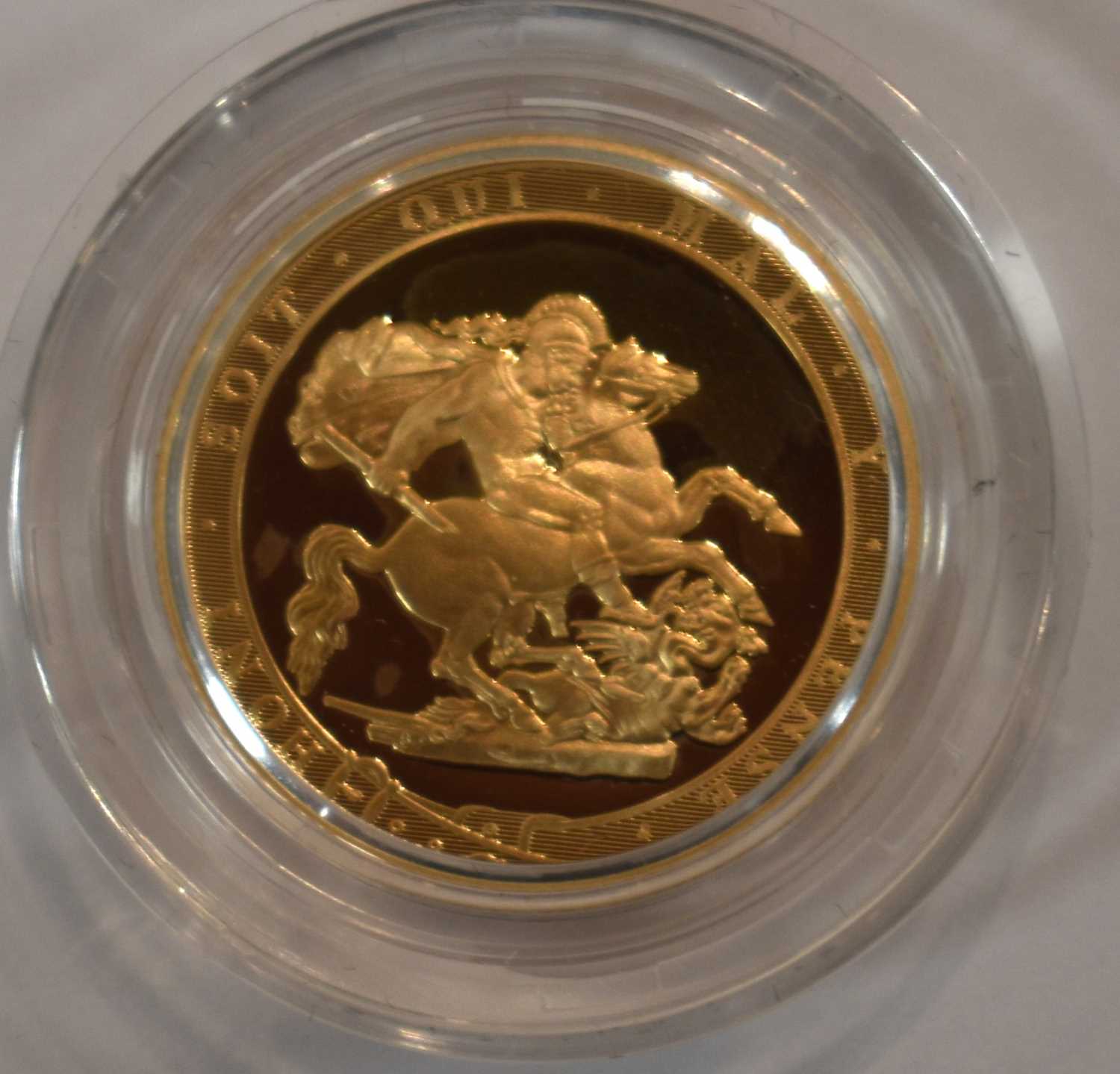 An Elizabeth II Royal Mint 2017 gold proof full sovereign with fitted case and certificate of - Image 3 of 10
