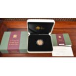 A Royal Mint 2020 Gold Sovereign, Withdrawal from the European Union, Struck on the 31st January