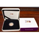 A Royal Mint 2019 Celebration Gold Sovereign Struck on 24th May 2019, for The 200th Anniversary of