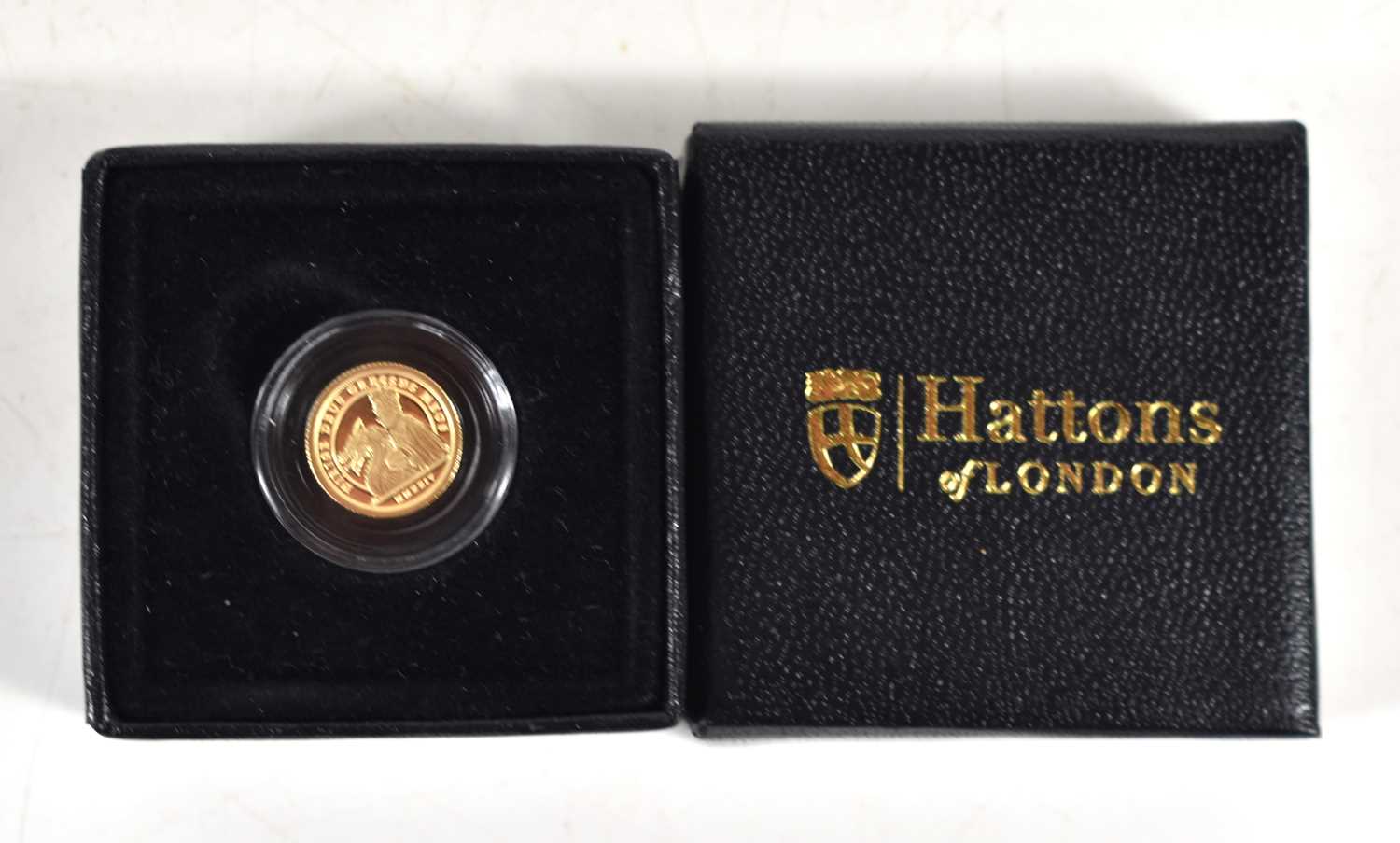 A 2024 King Charles and the Dragon 22ct Gold One-Eighth Sovereign, 1g.