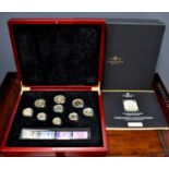 A London Mint Office 1948 Austerity Games Majesty Set, a complete set of original British coins