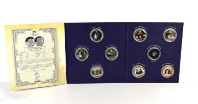The Platinum Wedding Anniversary Photographic Coin Collection, comprising of The Platinum Wedding
