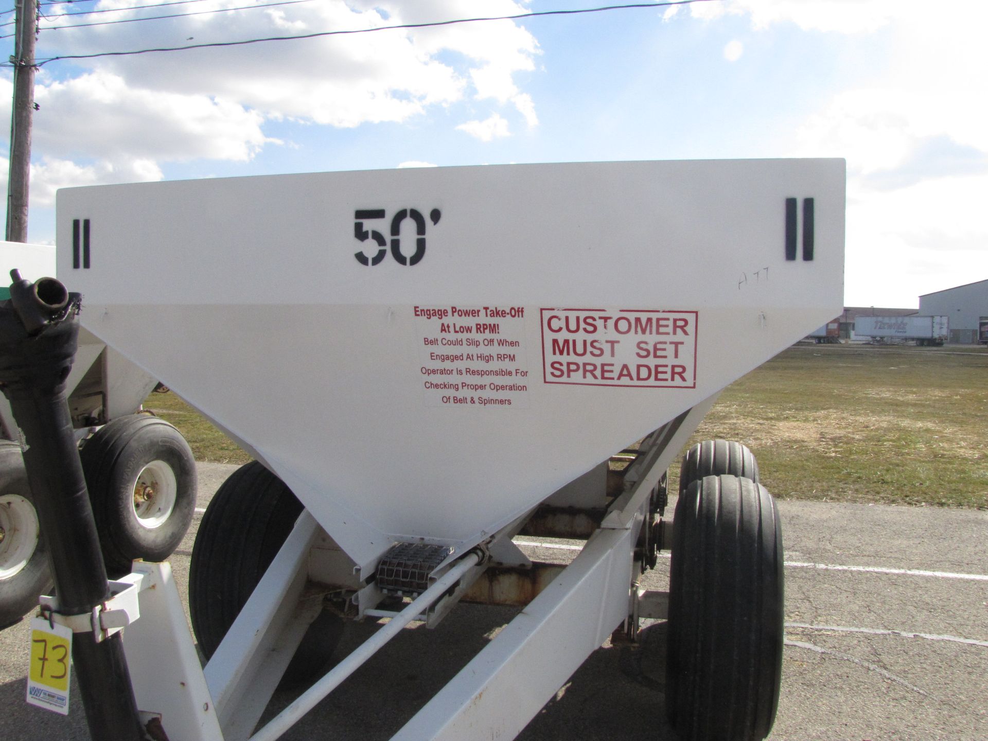 Willmar Super 600 fertilizer spreader - Image 6 of 21