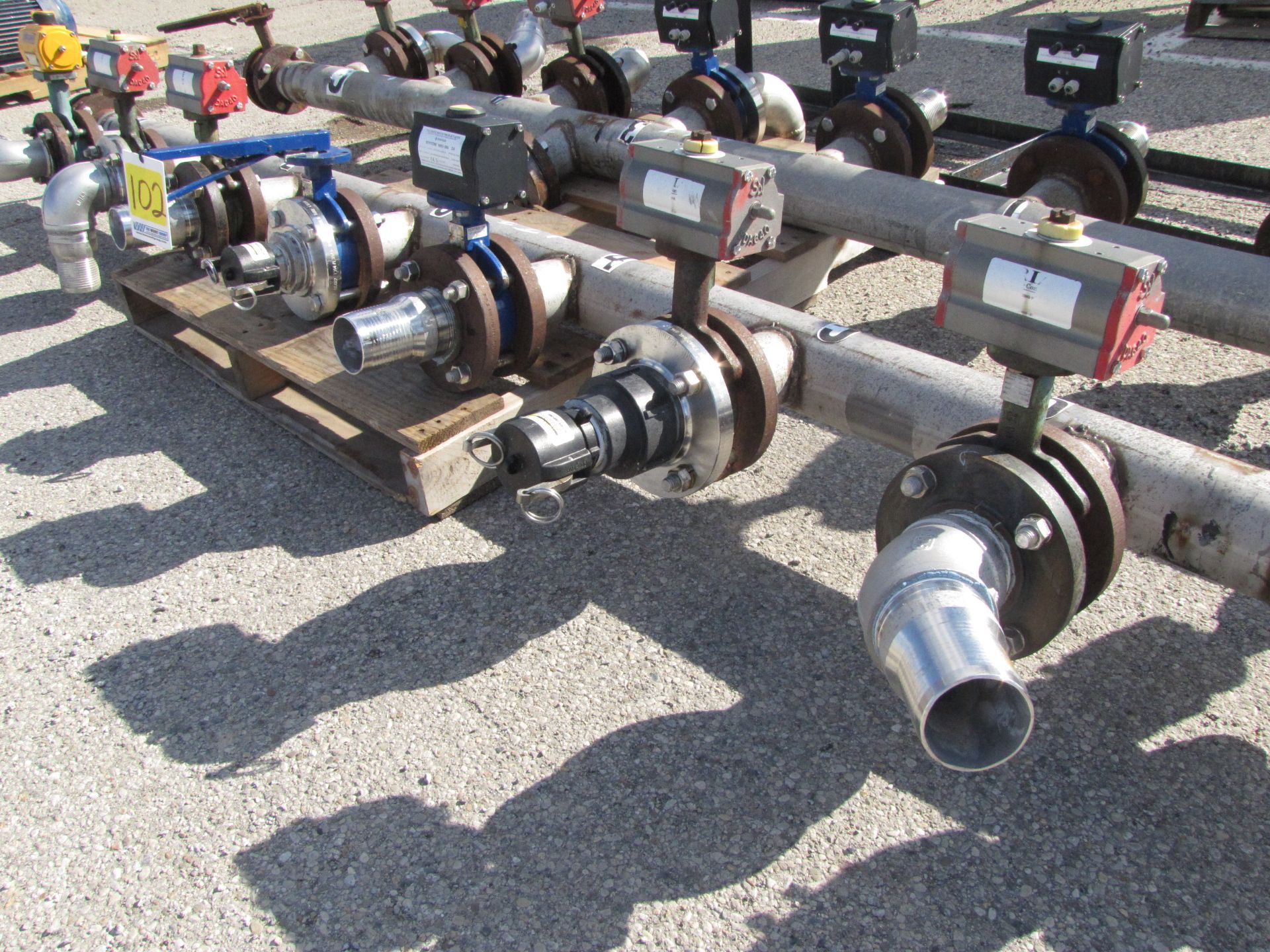 SS Manifolds w/ Air Valves - Image 8 of 8