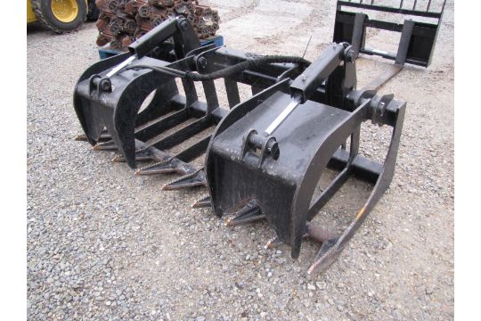 72” D & K Steelworks HYD grapple - Image 2 of 11