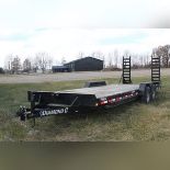 Diamond C 82” x 24’ tandem axle trailer