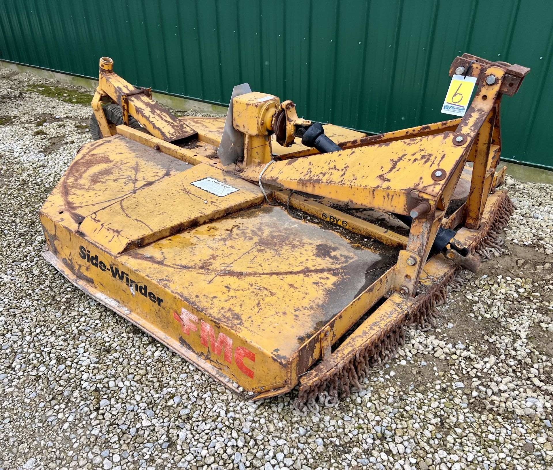 6' FMC Rotary Mower