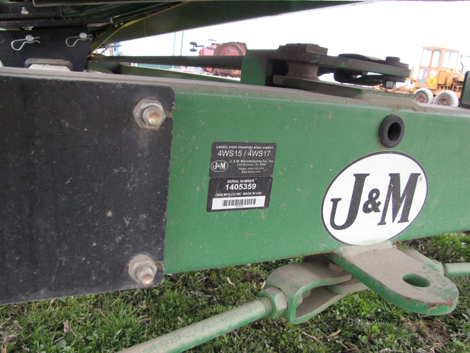 35' J&M 4WS15 Header Cart - Image 15 of 22