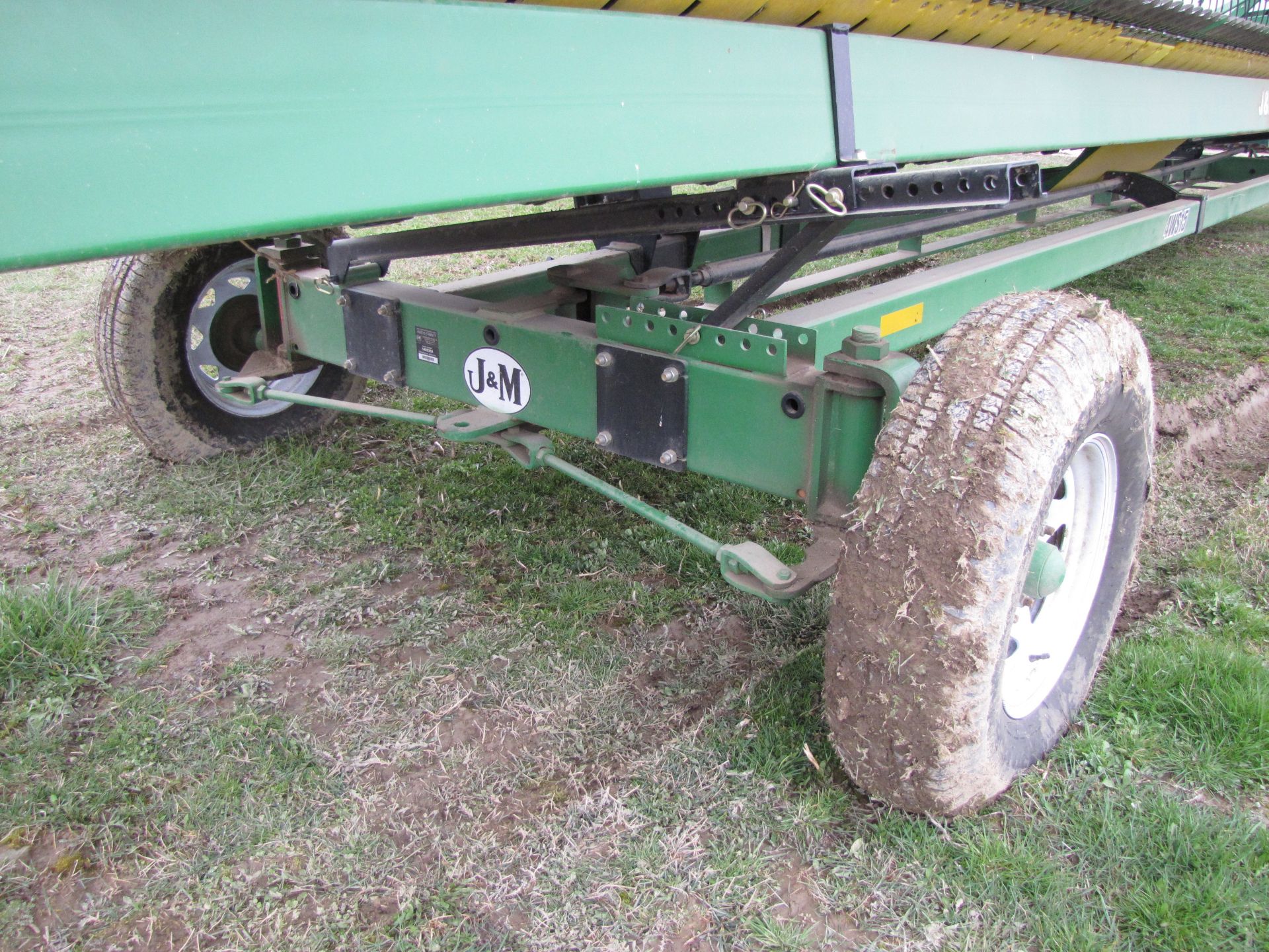 35' J&M 4WS15 Header Cart - Image 10 of 22