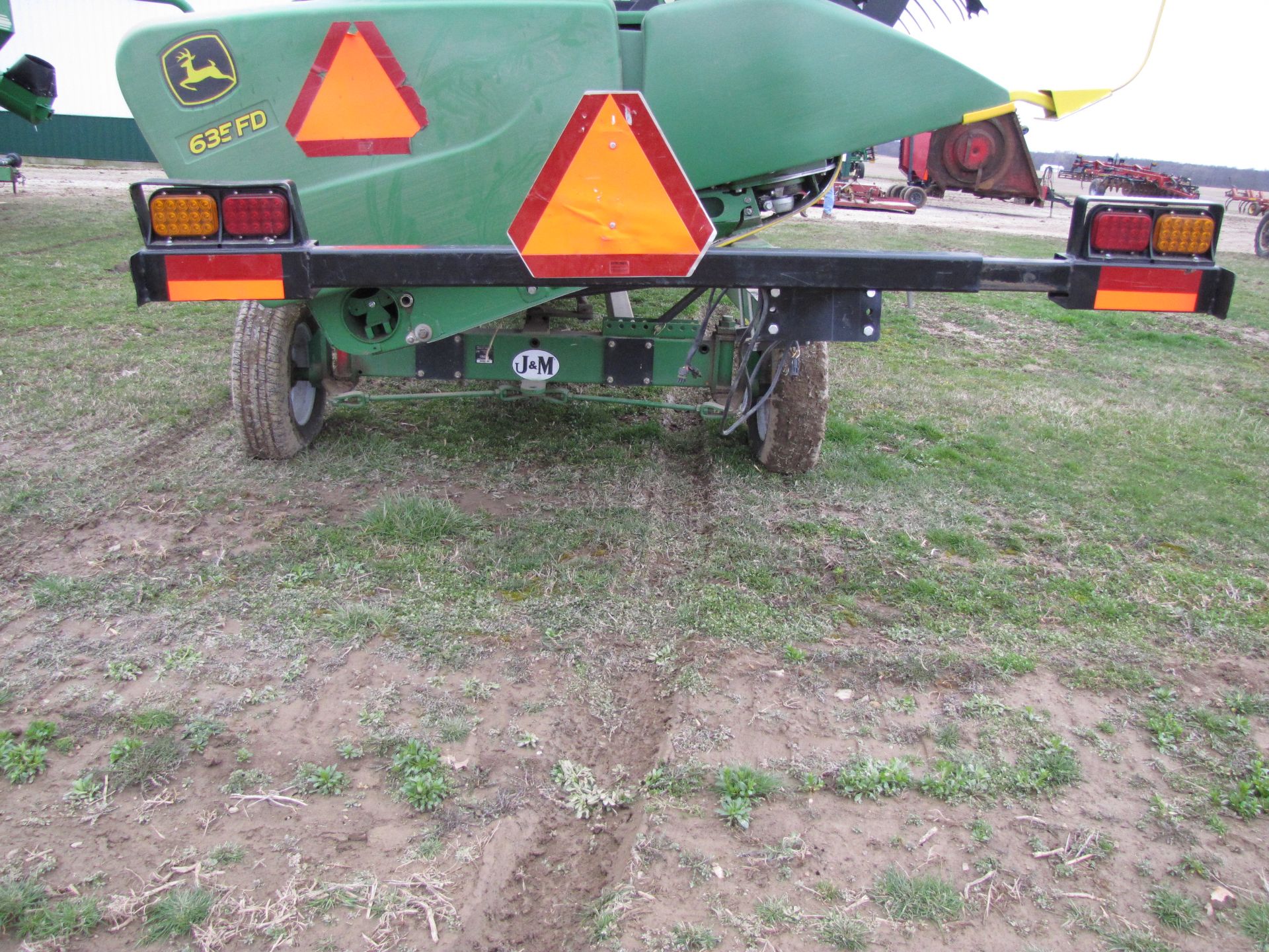 35' J&M 4WS15 Header Cart - Image 12 of 22