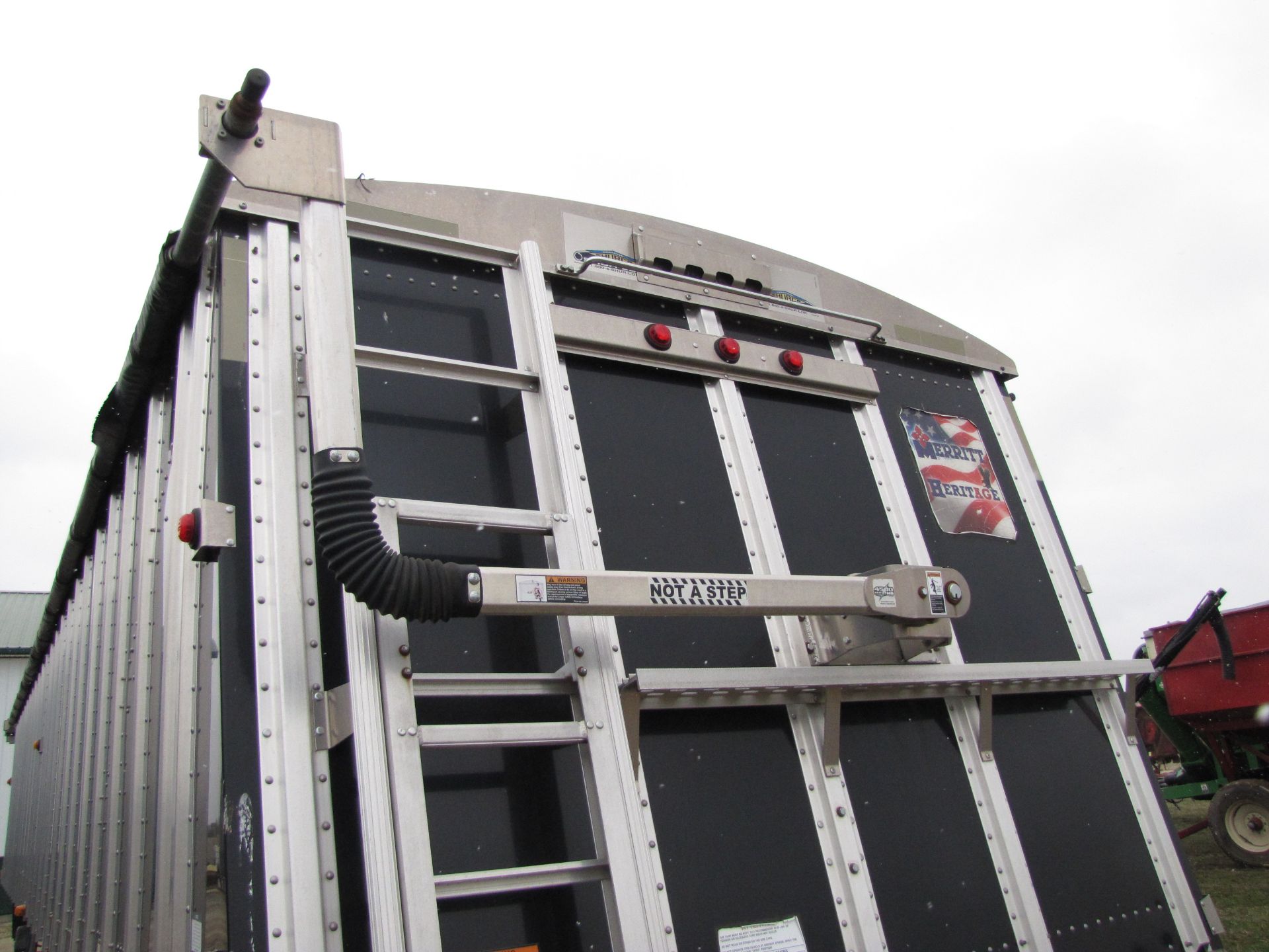 2015 38' Merritt Hopper Bottom Grain Trailer - Image 40 of 40