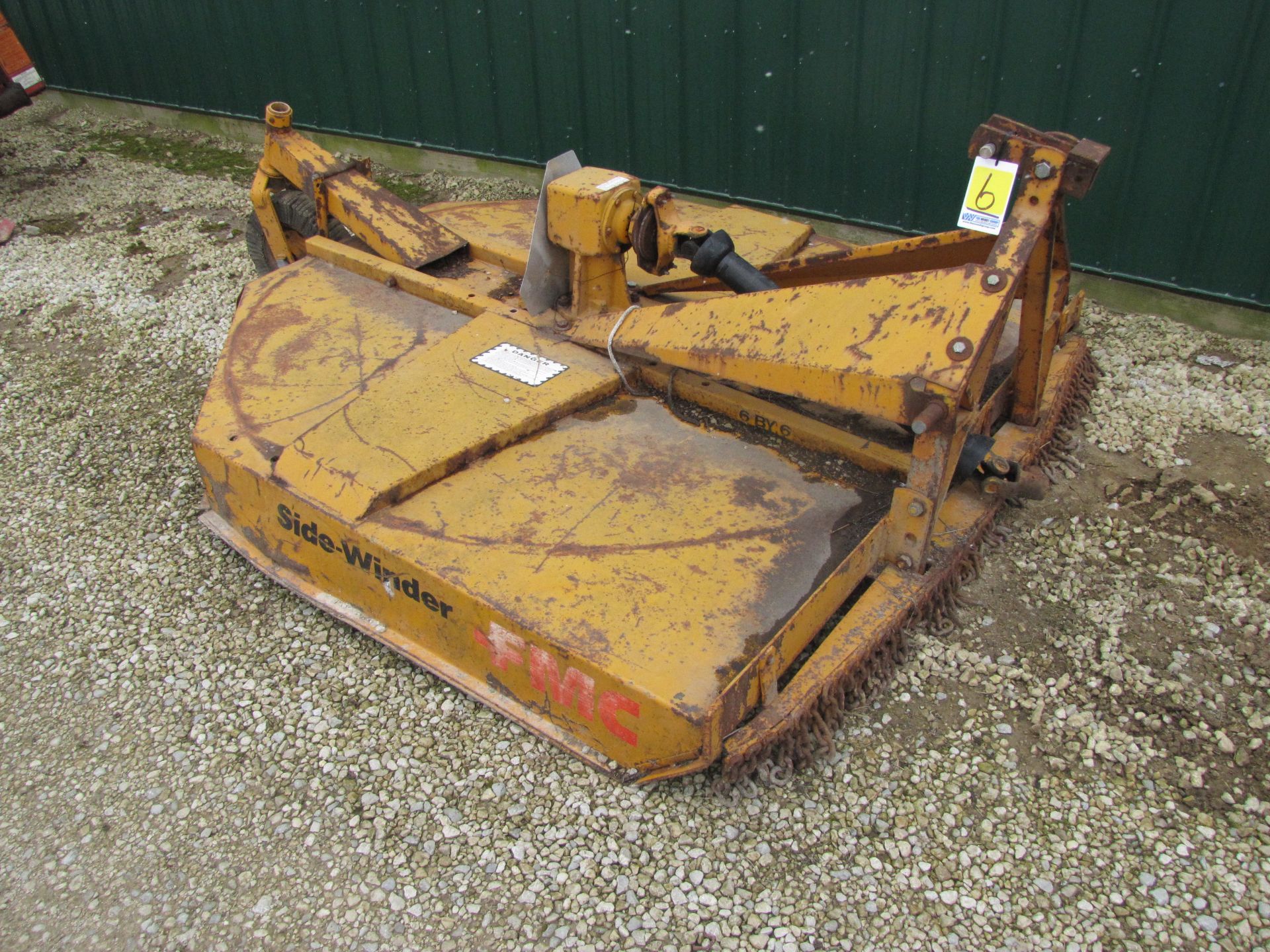 6' FMC Rotary Mower - Image 2 of 15