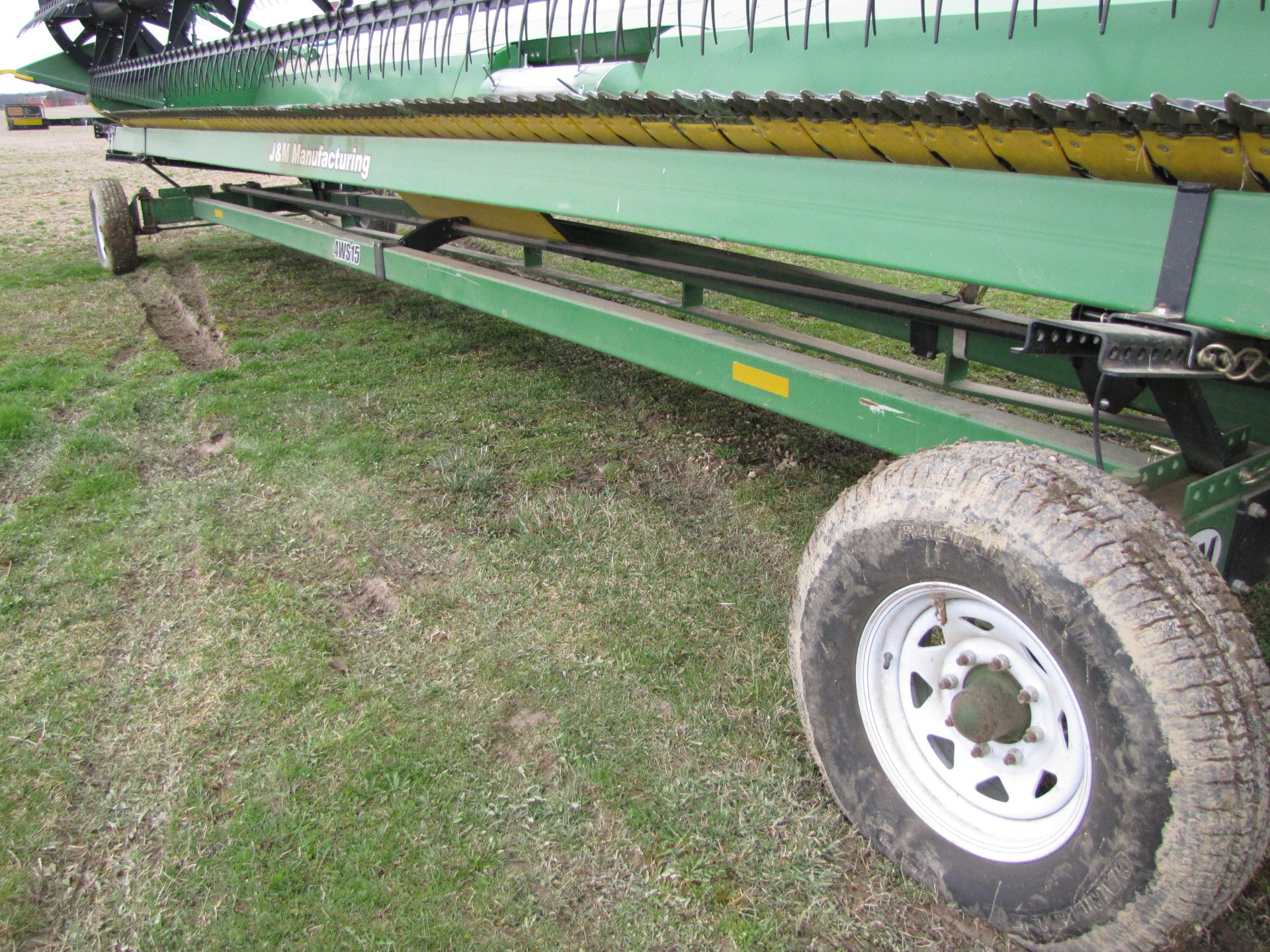 35' J&M 4WS15 Header Cart - Image 5 of 22